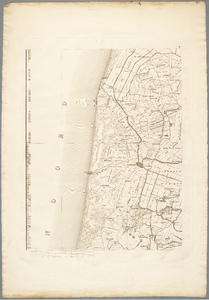 WAT001019842 Overzichtskaart van Noord-Holland in 12 bladen; blad 7, Alkmaar en omgeving.