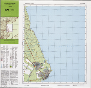 WAT001019873 Topografische kaart van een gedeelte van Noord-Holland met Edam, Volendam, De Zeevang, Warder, De Purmer, ...