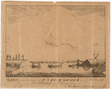 WAT001021019 Dijkdoorbraak in de Wijde Wormer