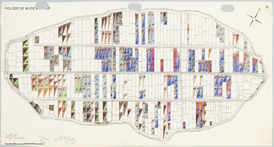 WAT001020233 Bodemkaart van de polder de Wijde Wormer.