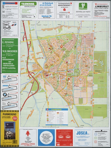 WAT001020293 Falkplan overzichtskaart van bebouwde kom van Purmerend