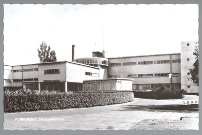 WAT001012986 Het Stadsziekenhuis ontworpen door de Purmerendse architecten Jan Plas en Corn.Koning en gebouwd door ...