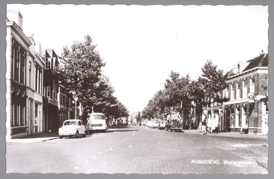 WAT001013128 Westerstraat met helemaal rechts op de hoek café de Posthoorn van T. Jongejan.
