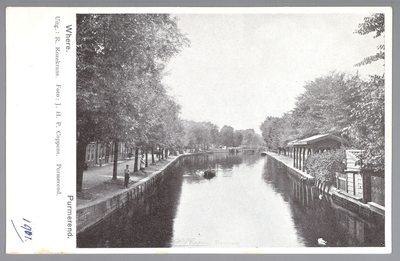 WAT001013103 De Where met rechts de visbank aan de Venediën.