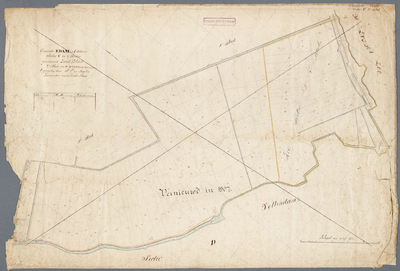WAT001020507 Kadastrale kaart van Edam, sectie C, blad 2, Zuidpolder