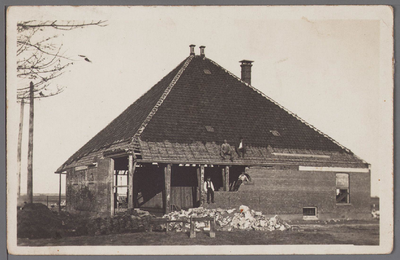 WAT001000815 Sloop van een stolpboerderij in Zuiderwoude