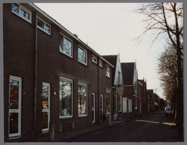 WAT001000832 V.l.n.r. Achterhaven nummer 31,33, 35, 37,39, tuin en nummer 41.