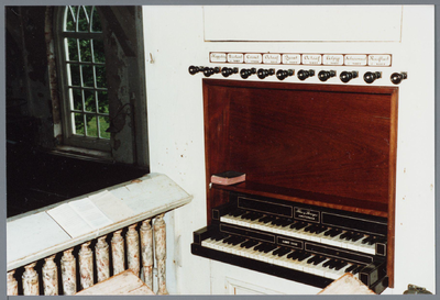 WAT001001636 Kerkorgel van de Nederlands-hervormde kerk in Kwadijk.