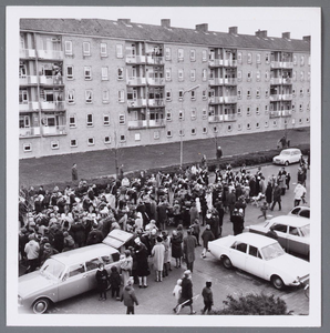 WAT001004752 Sinterklaasfeest op het Wormerplein.