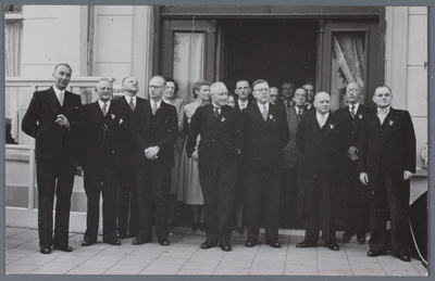 WAT001004949 25 jarig bestaan Comité Purmerend Markstad in restaurant Bellevue .