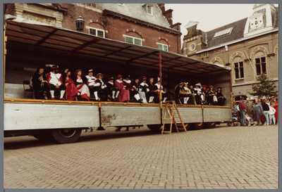 WAT001005545 Purmerend 500 jaar marktstad. Dag van het aangespannen paard
