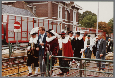 WAT001005548 Purmerend 500 jaar marktstad. Dag van het aangespannen paard