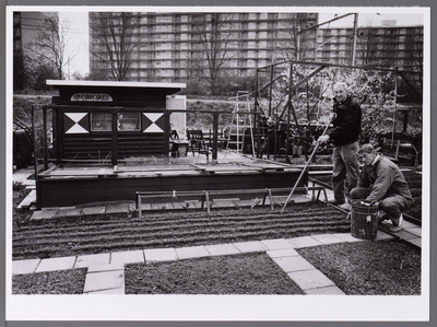 WAT001008268 Volkstuintjes aan de Doplaan.