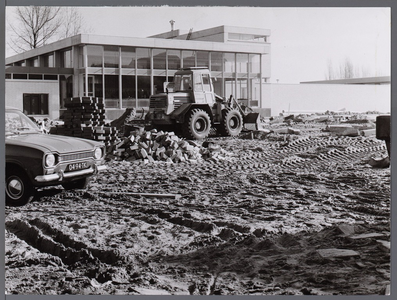 WAT001008656 Postkantoor aan Hoornselaan in aanbouw.