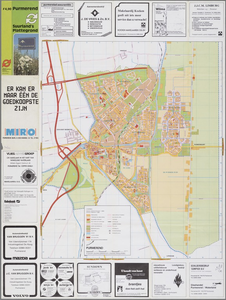 WAT001020469 Plattegrond van de gemeente Purmerend