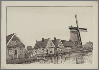 WAT001020951 Zaagmolen de Windhond, bouwjaar 1643 - 1908 gesloopt