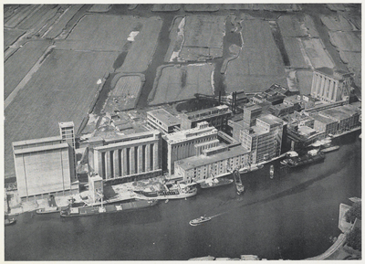 WAT003004444 Complex Meelfabriek 'De Vlijt' en Oliefabriek 'De Tijd' aan de Zaan.