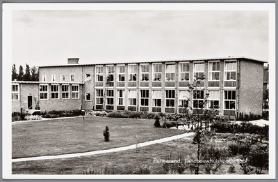 WAT001992797 Land- en huishoudschool, Purmerend. Jan van Egmondschool
