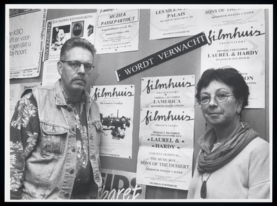 WAT003006671 Filmhuis met Frans van Eyk Cecile Righart