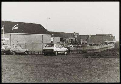 WAT050000857 Opening van het complex van Gemeentewerken en Plantsoenendienst aan het Galgeriet. Overzicht van het complex