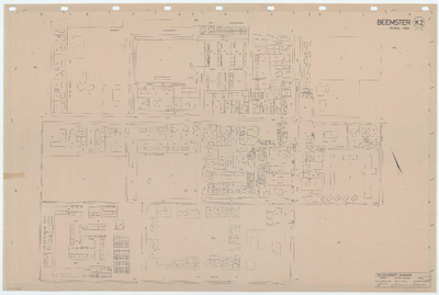 WAT056000010 Kadastrale kaart van Beemster, sectie K, blad 2