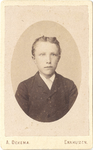 foto-17525 Portret van Herke Dekker, 186-?