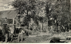 foto-5806 Enkhuizen. Visschersbedrijf Oosterhaven, 190-?
