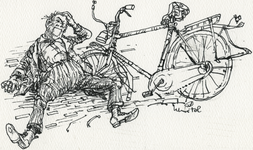 127 De nuwe fiets
