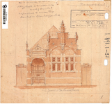 10001152 Gevel Kruisstraat-school (Bewaarschool), Hoorn, Kruisstraat, ongedateerd