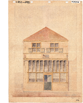 10001269 Aquarel van In de Frachtwagen, Hoorn, West 50, ongedateerd