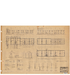10001312 Plan voor het bouwen van 35 woningen met schuurtjes, blok 1, 2, 4, 6 en schuurtjes, Hoorn, Commandeur ...
