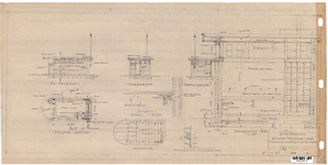 10001361 Bestektekening voor Kleedgebouw achter de P.T.W. School, Hoorn, ongedateerd