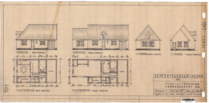 10001403 Plan uitbreiding Commandopost B.B., Hoorn, ongedateerd