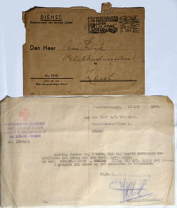 40 Brief van het Informatiebureau Ned. Roode Kruis aan W.F. van Dijck