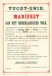 Manifest aan het Nederlandsche volk.
