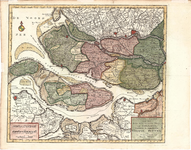 B18-13 Nieuwe Kaart van het Zuid Westelijkste Deel van Holland, behelzende de Baljuwschappen Voorne, Putten enz , 1748