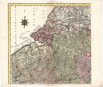 B18-32 geen ( Mare Germanicum ), ca. 1749