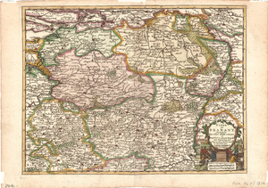 A18-20 Carte du Brabant, Suivant les Nouvelles Observations de Messrs. De l'Academie Royaledes Sciences, etc. , 1714