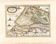 B18-18 Hollandiae Meridionales: descriptio nova. , 1734
