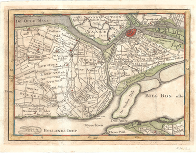 B18-27 geen (Hoekse waard en Dordrecht), ca. 1730