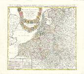 B18-28 Belgii Universi seu Inferioris Germaniae of Carte des XVII Provinces… , 1748