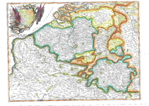 D18-35 Partie Meridionale des Pays Bas , 1776