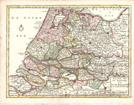 D18-37 Kaartje van de Provincie van Zuid Holland na de laaste Verbetering , 1786
