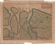 B17-08 Table de Delflande, Schielande, et isles de Voorn Overflacke Goeree Iselm:etc. , ca.1640