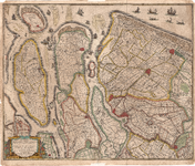 B17-10 Novissima Delflandiae, Schielandiae et circumiacentium insularum ut Voornae, Overflackeae, Goereae, ...
