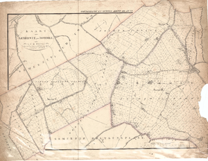 B19-28 Kaart van de gemeente den Bommel (blad XI), 1835