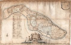 A19-30 Kaarte van 't Eiland Overflacque en Goedereede (zie D18-41,42,43 en A19-10), 1811