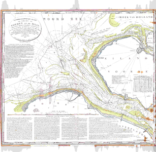 A19-32 Hydrographische kaart der zeegaten van Goeree en de Maas,… , 1823