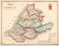 B19-33 Kaart van Zuid-Holland, Volgens de nieuwste en naauwkeurigste Stukken , c. 1830