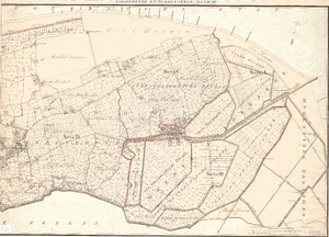 B19-18 Kaart van de gemeenten Ouddorp en Goedereede (blad II), 1835